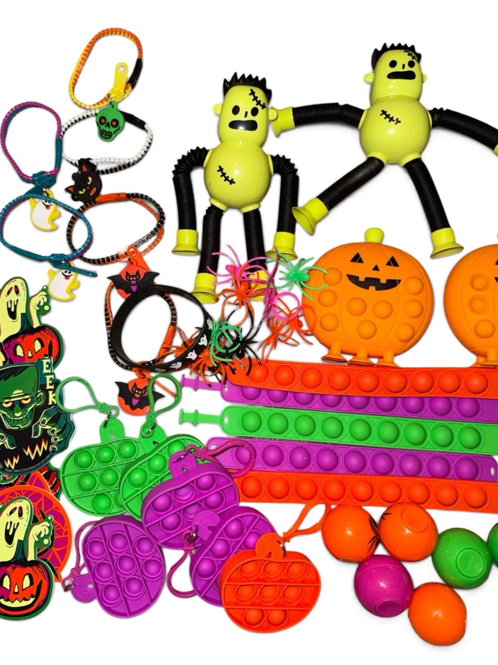 🏖️ 10 items for $20☀️ Halloween Kids Fidget| prize| treasure box trinket Toys